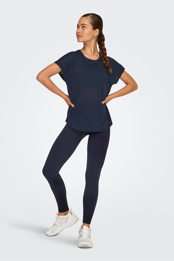 Only Play short sleeve trainers T-shirt blue