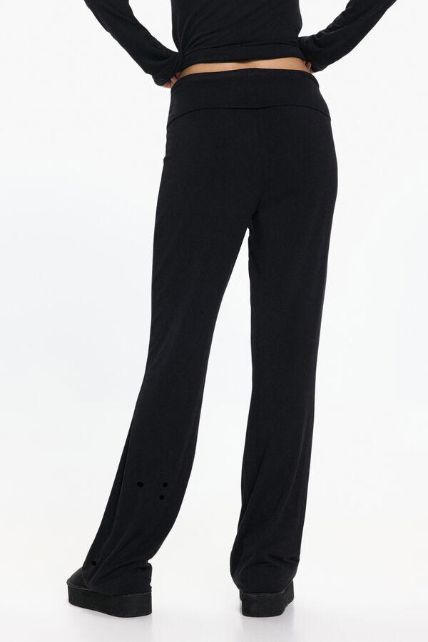 Pieces Calça elásticas preto