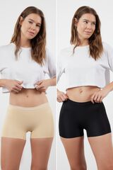 Trendyol Pack de 2 bragas culotte invisibles estampado