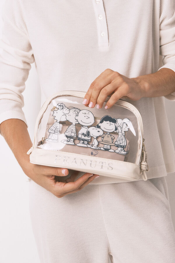 Women'secret Pack 3 neceseres estampado Snoopy nude