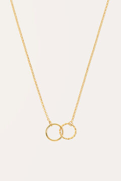 Singularu Collar Circles Twist Ba&ntilde;o Oro