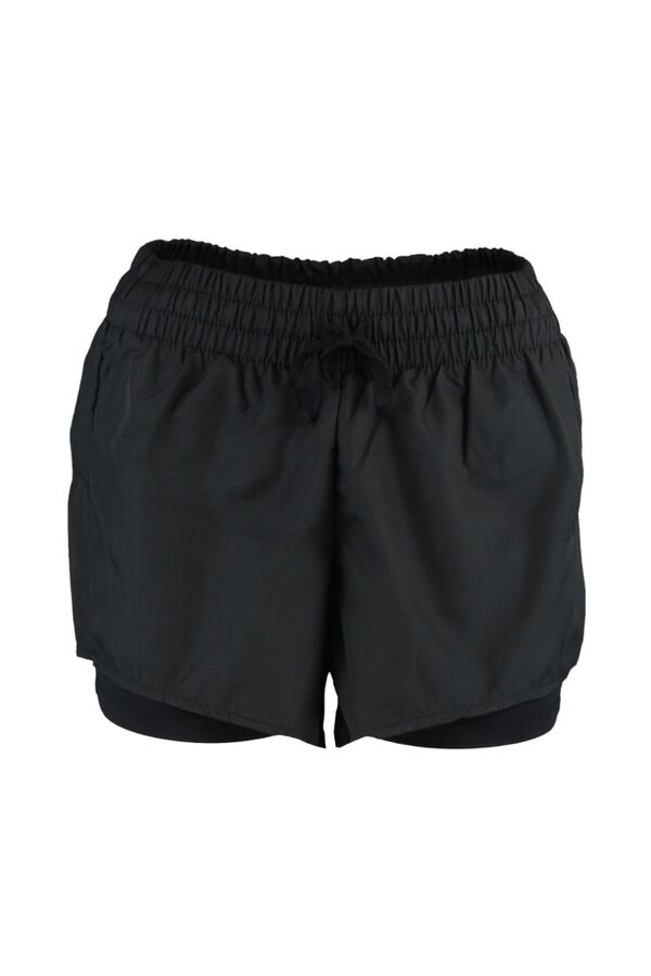 Trendyol Short deportivo 2 en 1 negro