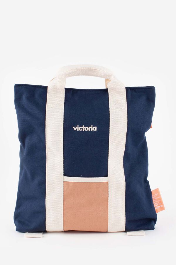 Victoria Mochila de lona blue