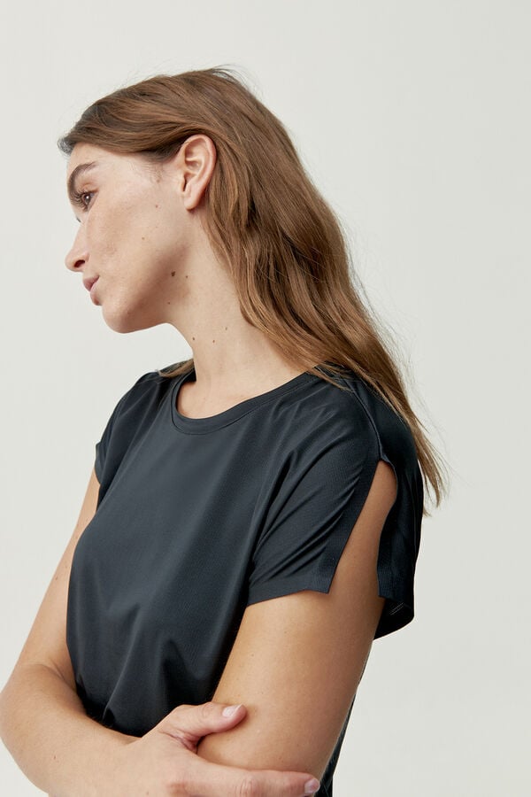 Women’s Short Sleeve T-Shirt Ditchil Aria Black main image 1