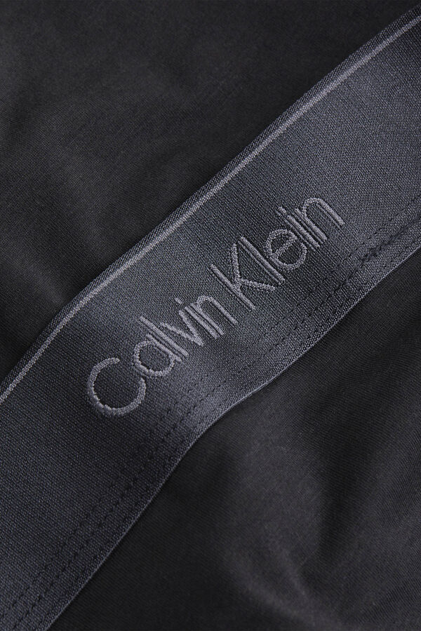 Calvin Klein Pack de sujetador bralette y tanga logo CK negro