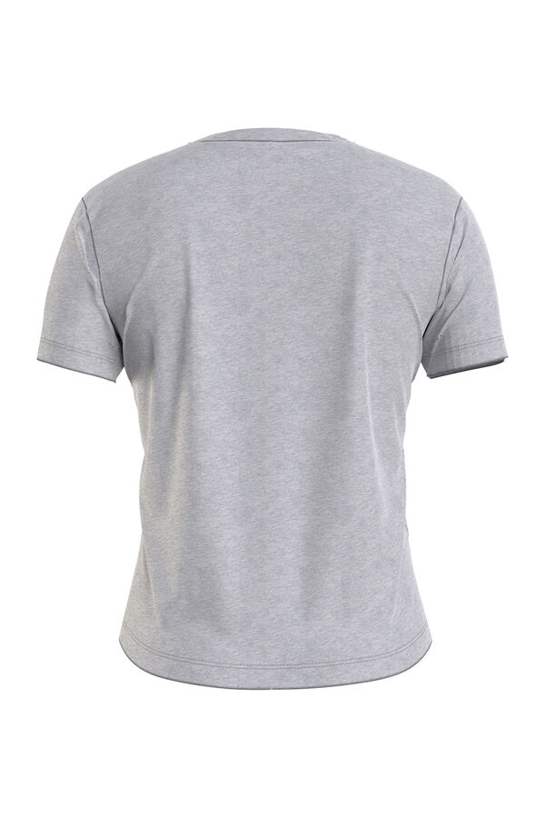 Womensecret T-shirt de algodão cinzento