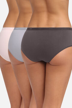 DIM Pack 3 bragas culotte Pockets Ecodim