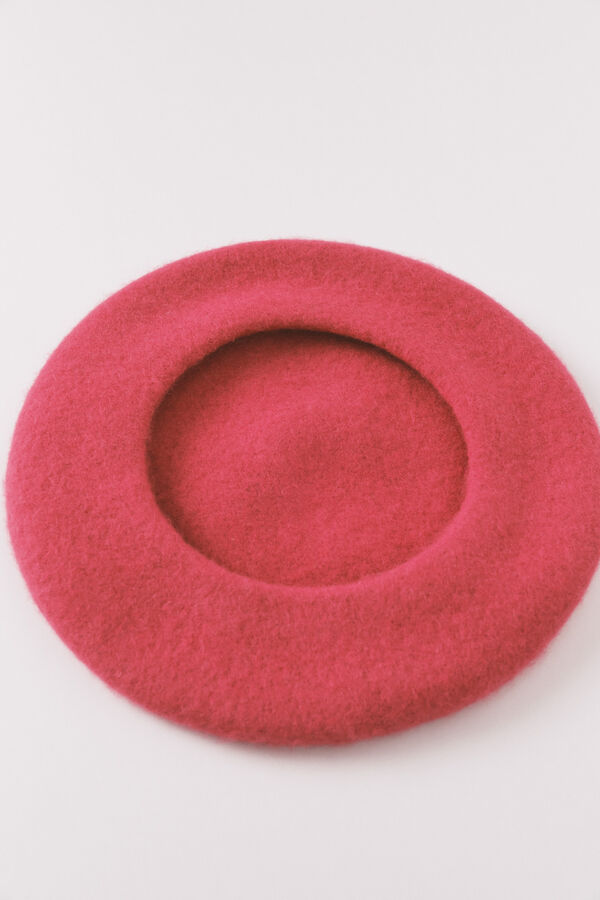 Women'secret Crvena kapa u stilu beretke Crvena