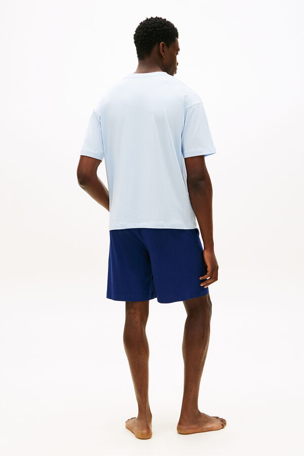 Tommy Hilfiger Conjunto pijama corto liso estampado