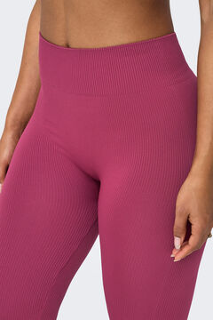 Only Play Leggings Seamless de cintura alta canal&eacute;