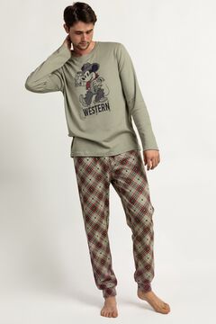 Admas Pijama comprido Western
