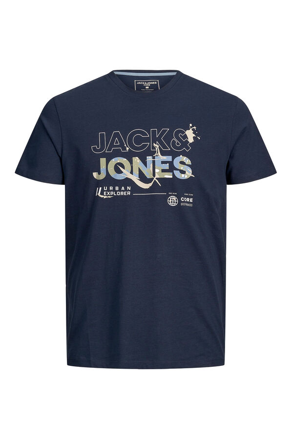 Jack & Jones Short-sleeved T-shirt bleu