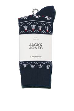 Jack & Jones Meias em algod&atilde;o Natal