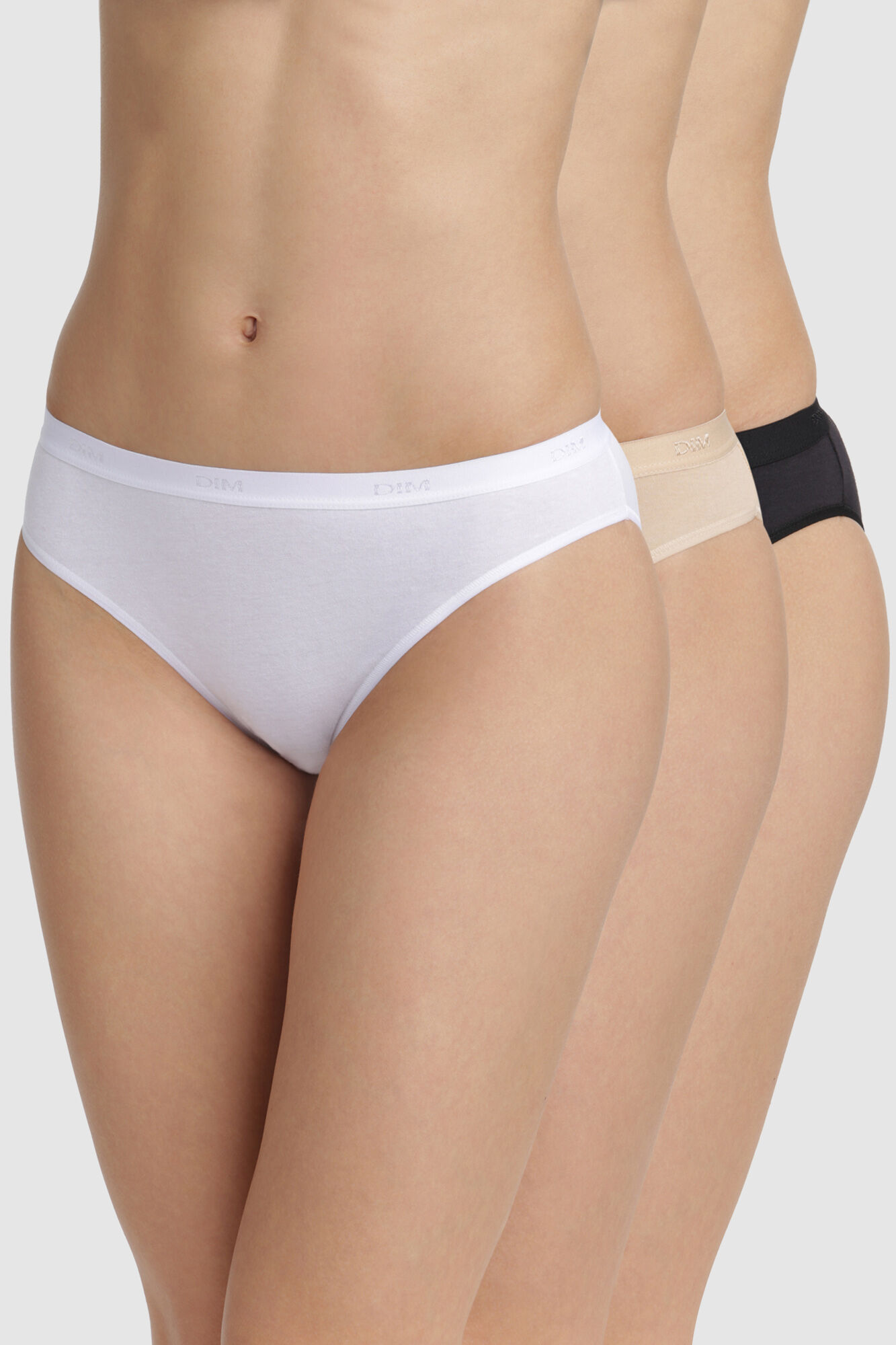 DIM Pack 3 bragas Pockets Ecodim