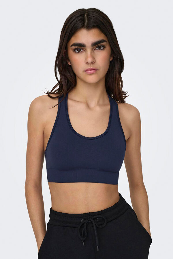 Only Play Essential sports bra blue
