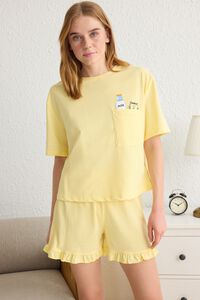 Trendyol Pijama em algod&atilde;o