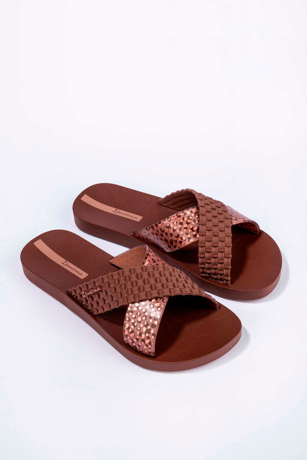 Ipanema Sandale &icirc;ncrucișate animal print brown