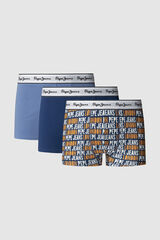 Pepe Jeans Pack of 3 boxers logo blue