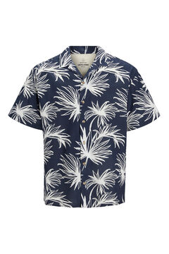 Jack & Jones Camisa estampado floral azul