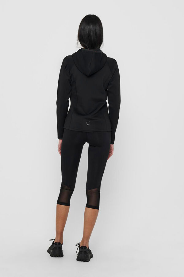 Only Play Sweatshirt with hood black