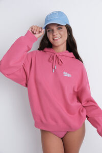 HI&BYE Boné de algodão azul claro com logo bordado