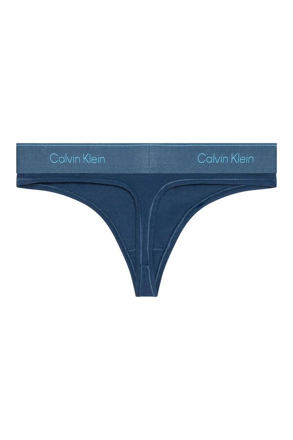 Calvin Klein Women's single thong k&eacute;k