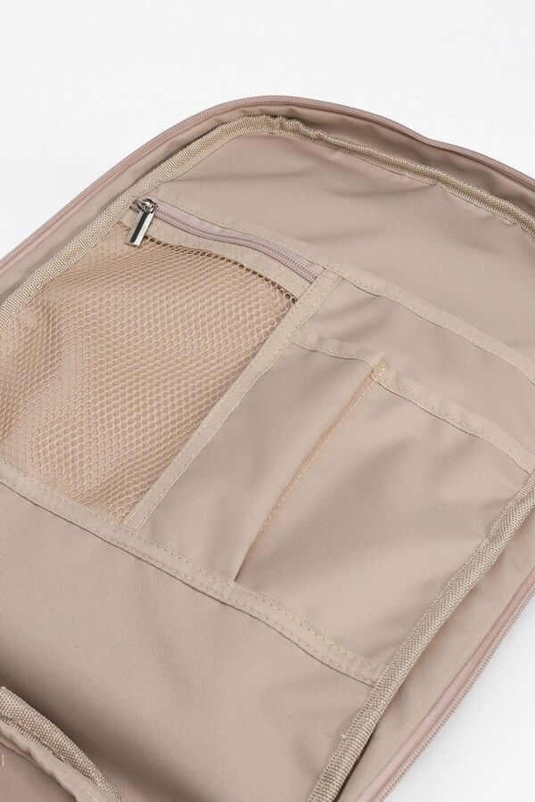 Vilanova Mochila Weekend Acolchada beige