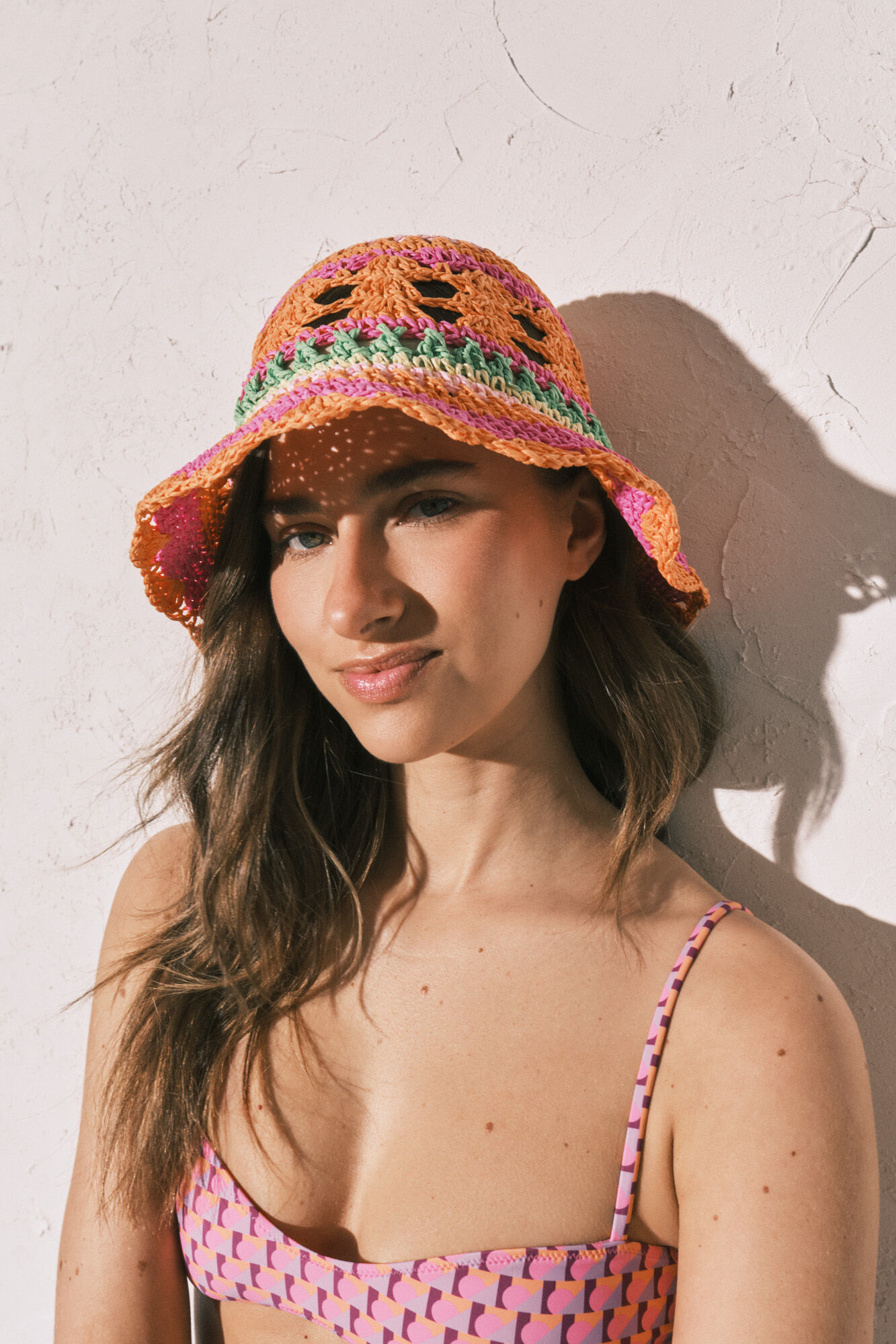 Women'secret Raznobojni heklani bucket &scaron;e&scaron;ir