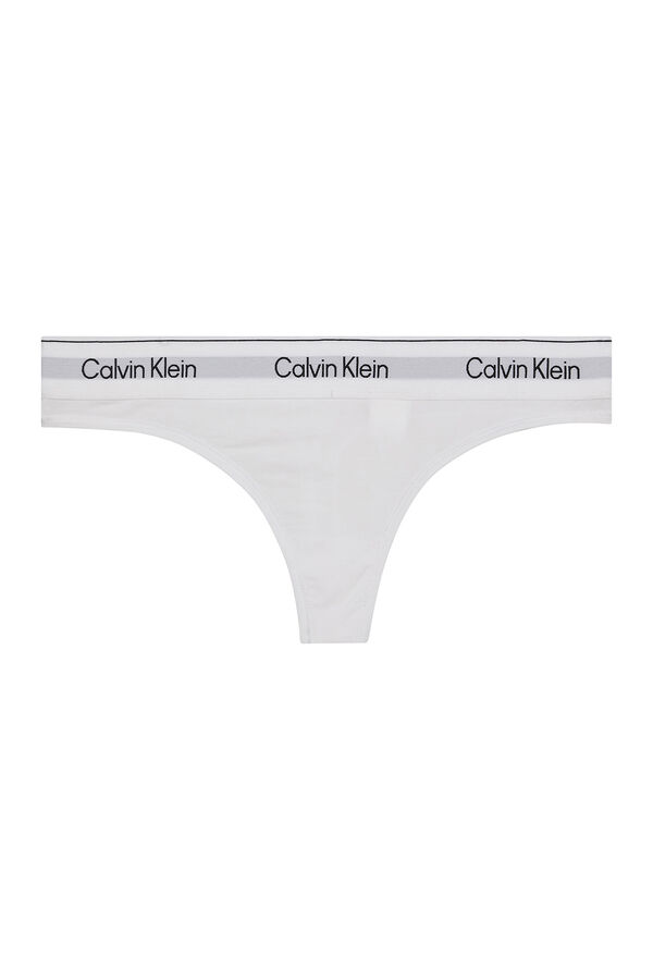 Calvin Klein Tanga individual mujer blanco
