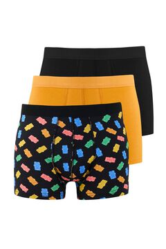 Trendyol Pack 3 boxers lisos de algod&oacute;n