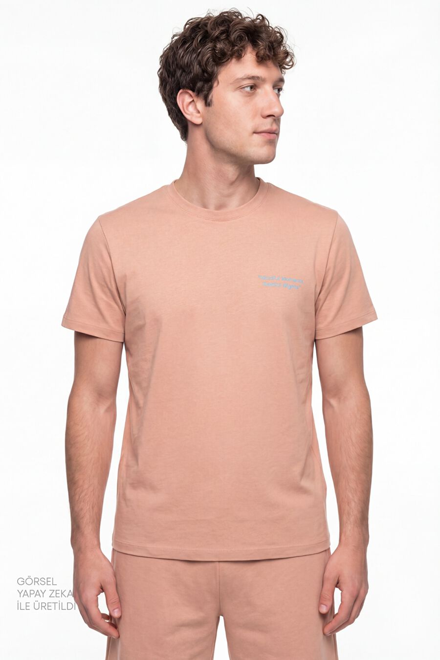 Conjunto de pijama corto liso