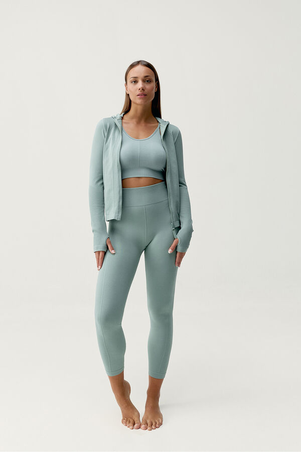 Born Living Yoga Casaco desportivo Sarvan Iceberg Green bege