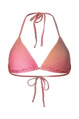 Pieces Top bikini glitter ajustable rojo