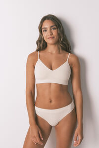 Women'secret Bez šavova tanga gaćice sa životinjskim printom bez šavova