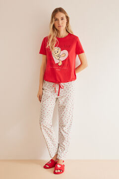 Pijama 100% algodón Osos Amorosos, Ropa de dormir de mujer y homewear