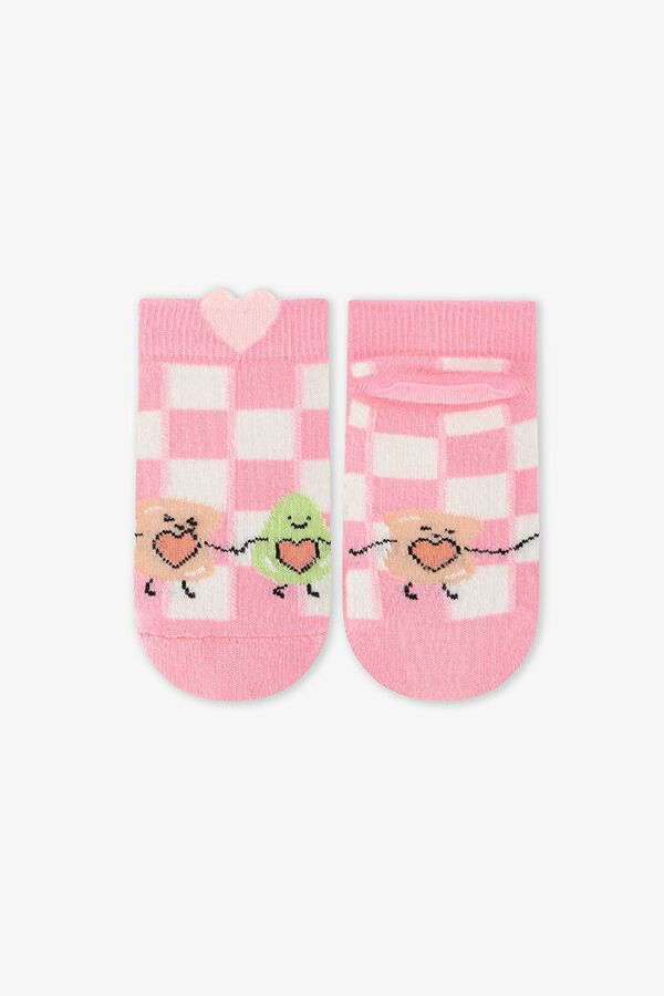 Penti Pack 4 calcetines cortos aguacate estampado
