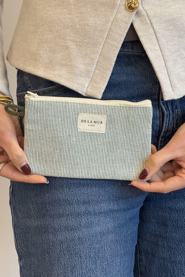 De La Mur Teo mini vanity case blue