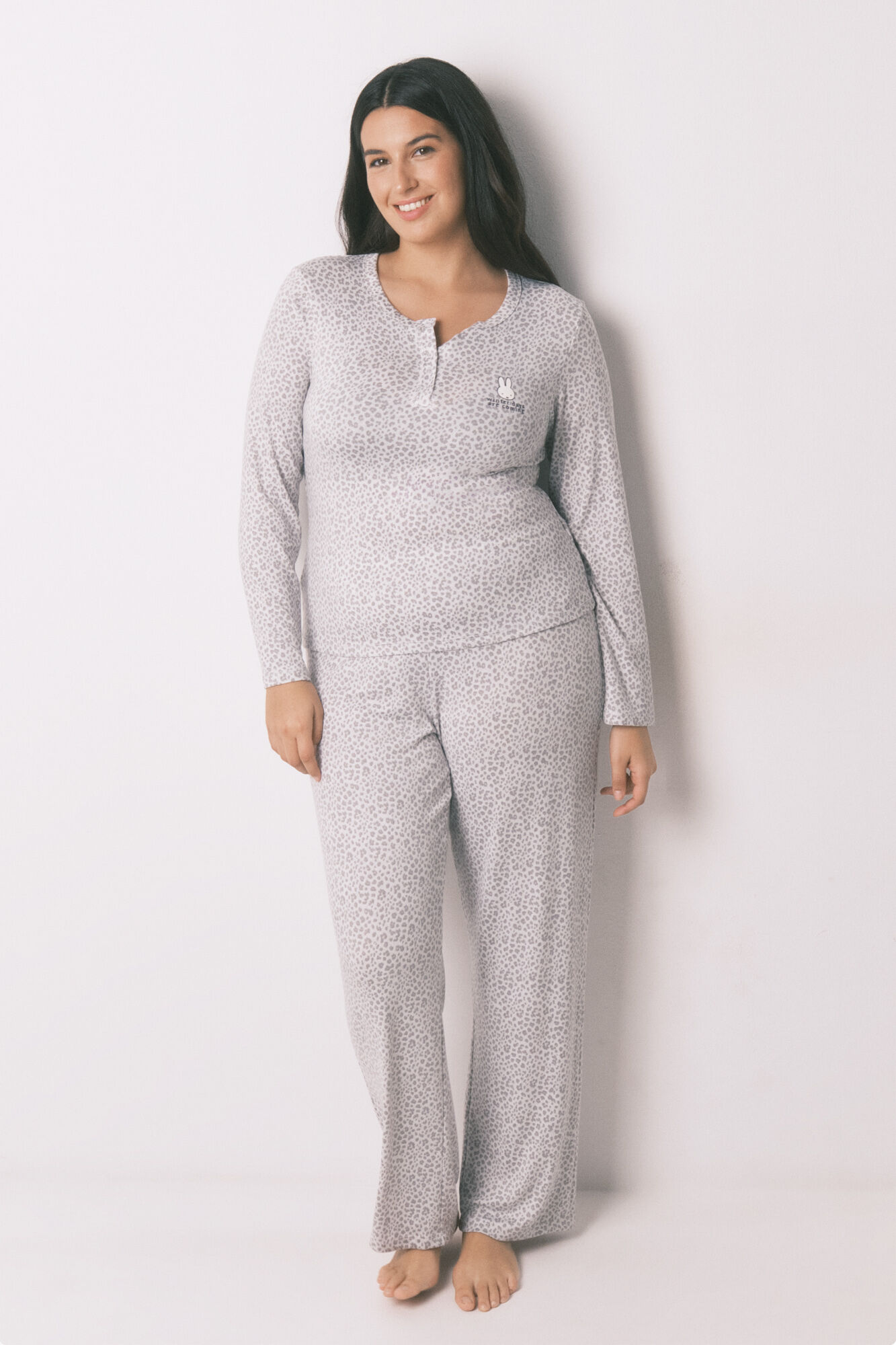 Women'secret Duga pidžama sa životinjskim print Mifi