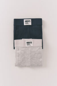 Women'secret Pack 2 boxers lisos azul