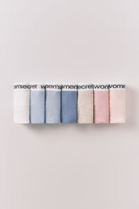 Women'secret 7 darabos pamut klasszikus log&oacute;s női als&oacute;k