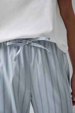 Women'secret Plave duge pantalone na pruge