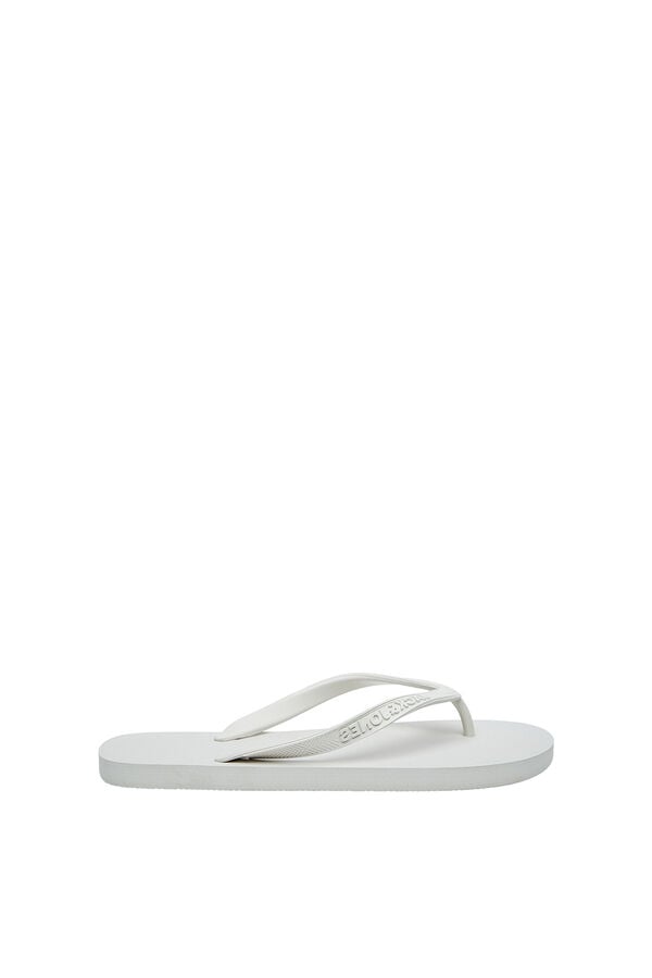 Jack & Jones Chanclas tipo flip-flop logo gris