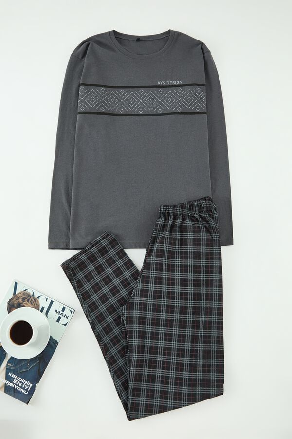 Trendyol Conjunto de pijama gris