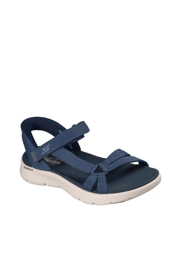 Skechers Sand&aacute;lia Go walk flex azul