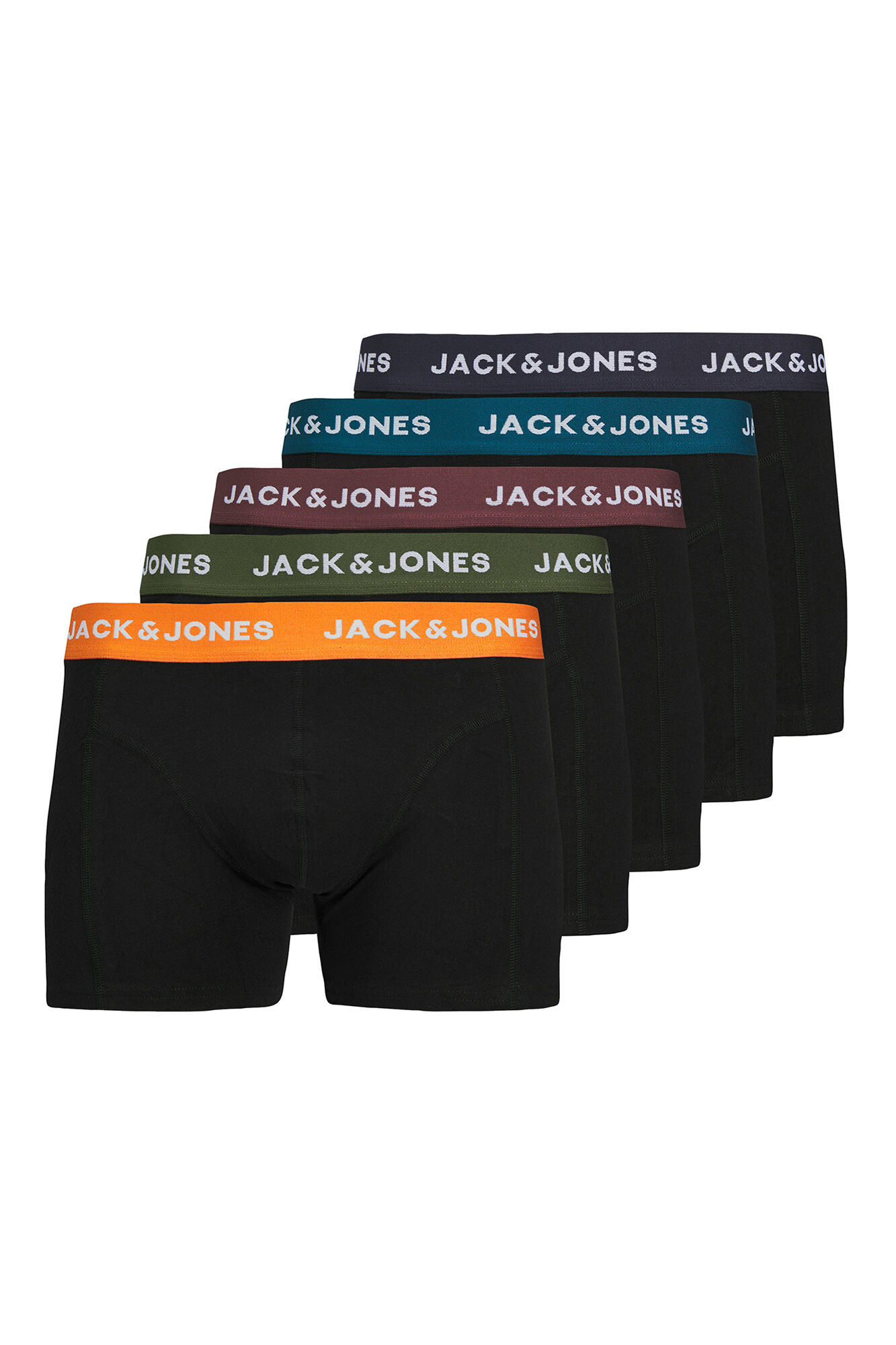 Jack & Jones Pack x5 boxers lisos