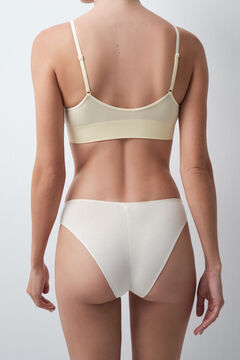 Women'secret Pack 3 bragas cl&aacute;sicas algod&oacute;n lisas encaje