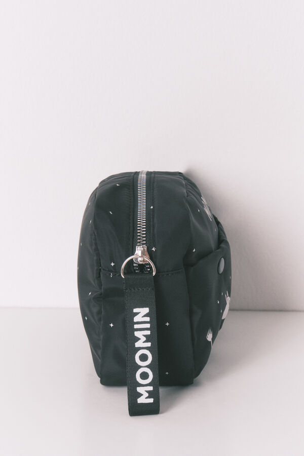 Women'secret Crni najlonski srednji neseser Moomin Crna