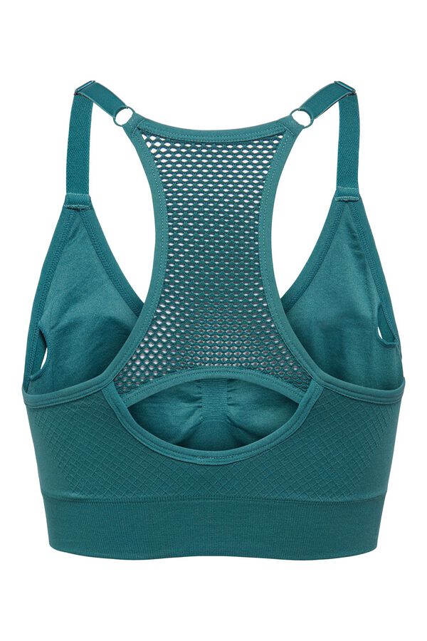 Only Play Sujetador intensidad media con copas verde