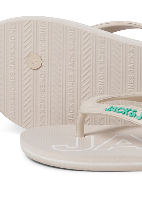 Jack & Jones Chanclas tipo flip-flop logo gris