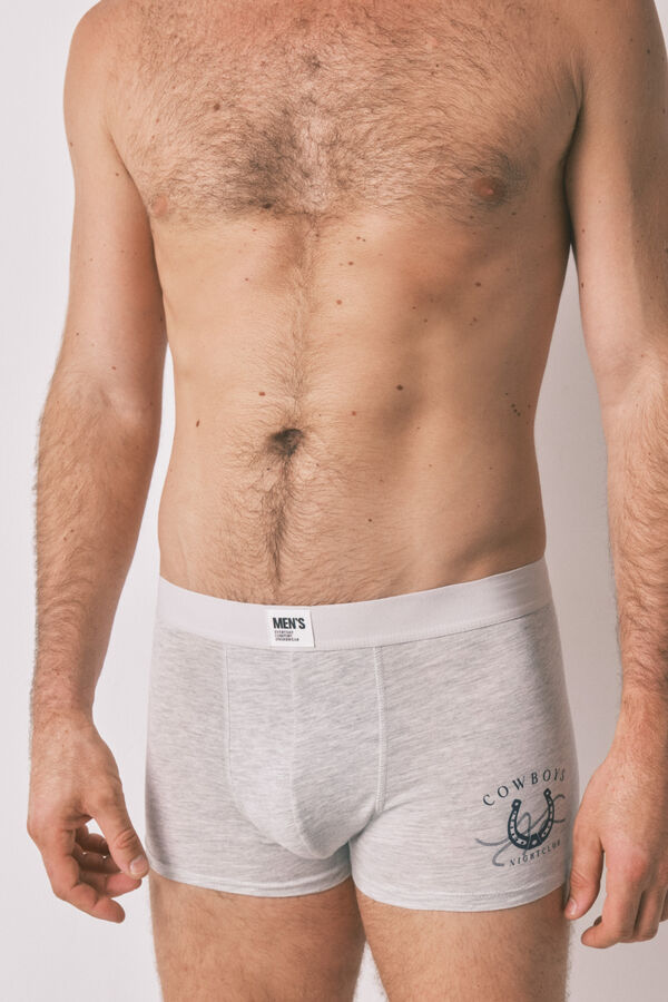 Women'secret Pack of 2 blue country boxers blue